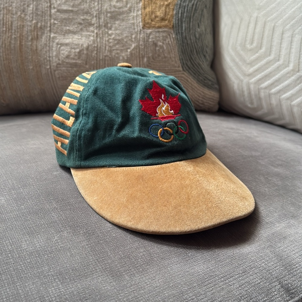 Vintage McDonalds Atlanta Olympics Strapback Hat / 1996 - Picture 8 of 8